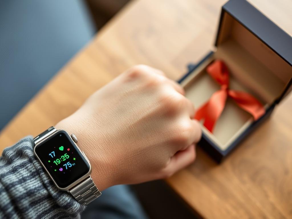 Smartwatch with fitness tracking for girlfriend birthday gifts