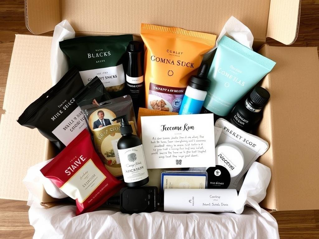 Subscription box as a gift idea for boyfriend