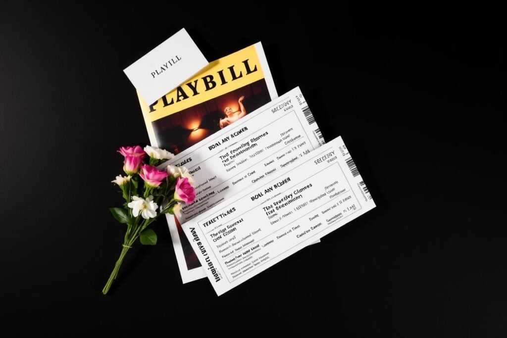 Theater tickets as an anniversary gift for parents
