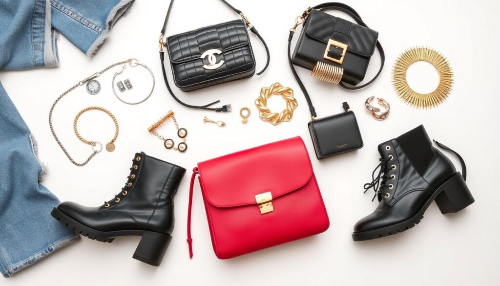 Trendy fashion items and accessories popular with Gen Z