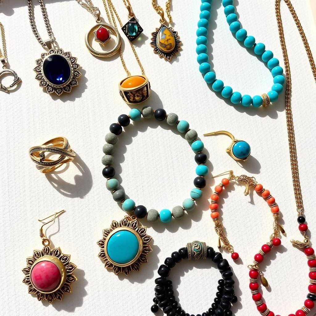 Trendy statement jewelry pieces popular with Gen Z