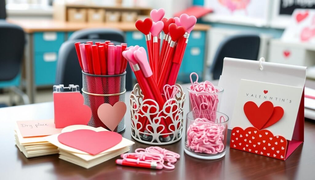 Valentine's themed classroom supplies for teachers