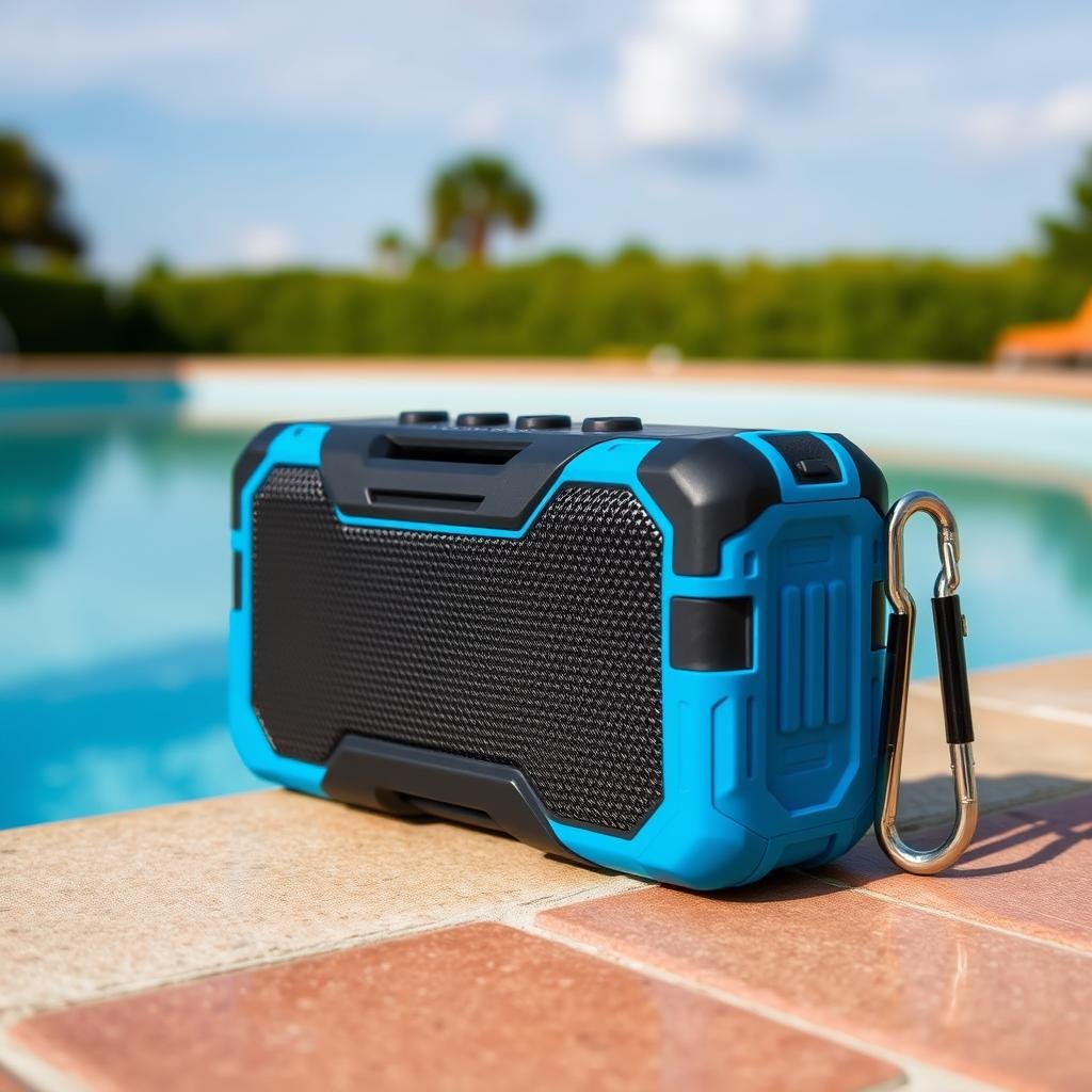 Waterproof portable Bluetooth speaker as a birthday gift for boyfriend
