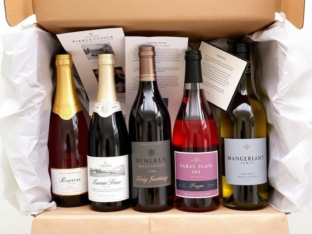 Wine club subscription delivery