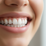 1 Daily Habit for Strong Teeth & Healthy Gums - person smiling with healthy white teeth