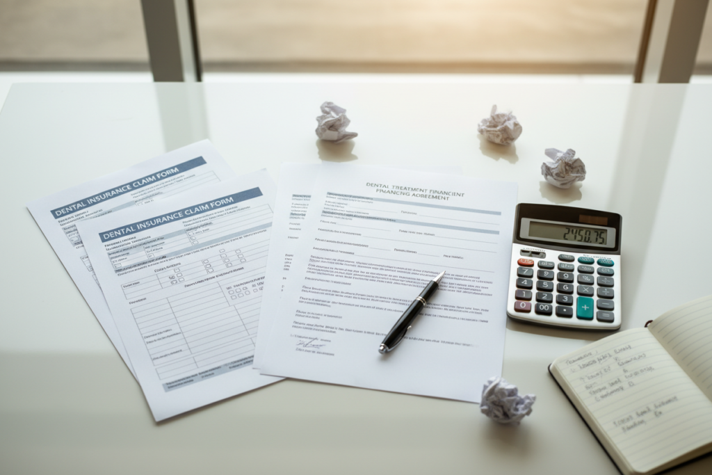 Insurance and financing documents for dental treatment planning Insurance and financing documents for dental treatment planning