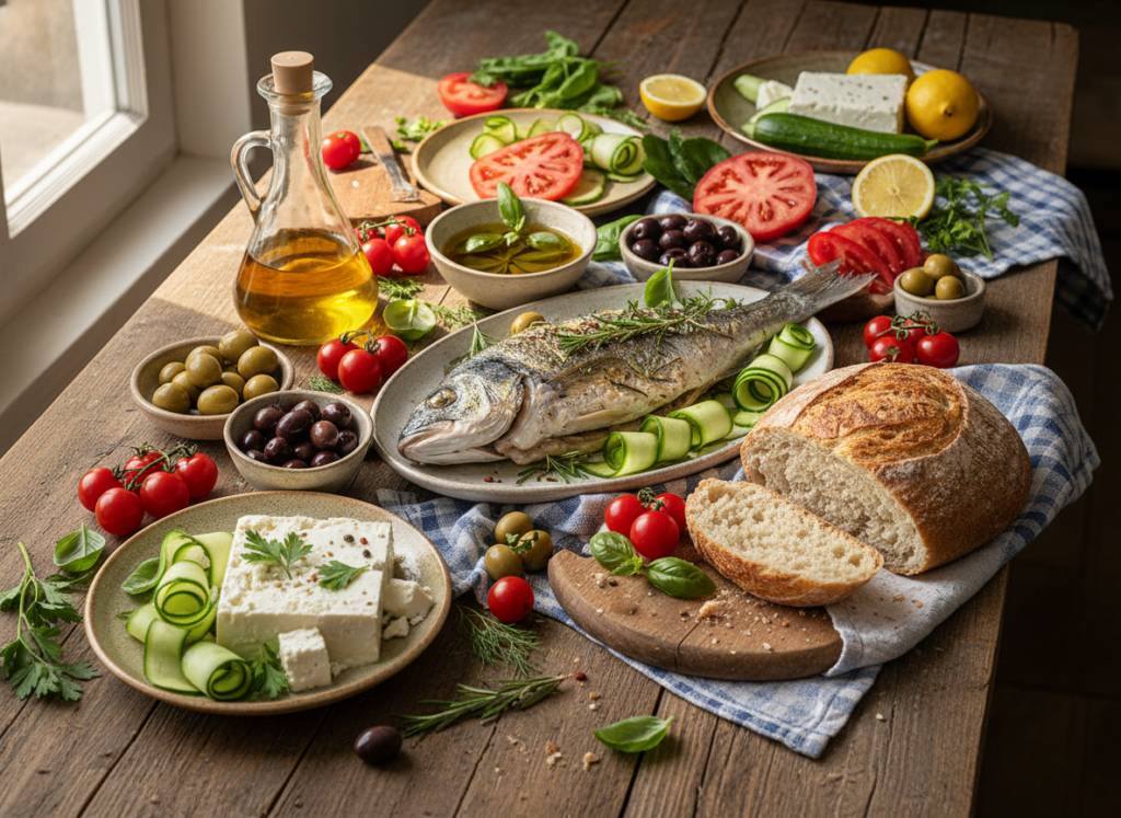 Mediterranean diet healthy foods Mediterranean diet healthy foods