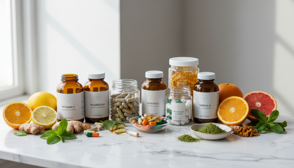 Natural supplements and vitamins for weight loss support