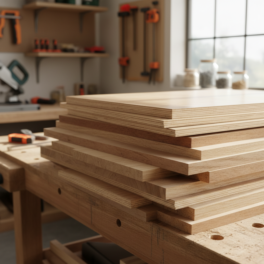 Plywood sheets in various thicknesses for furniture projects Plywood sheets in various thicknesses for furniture projects