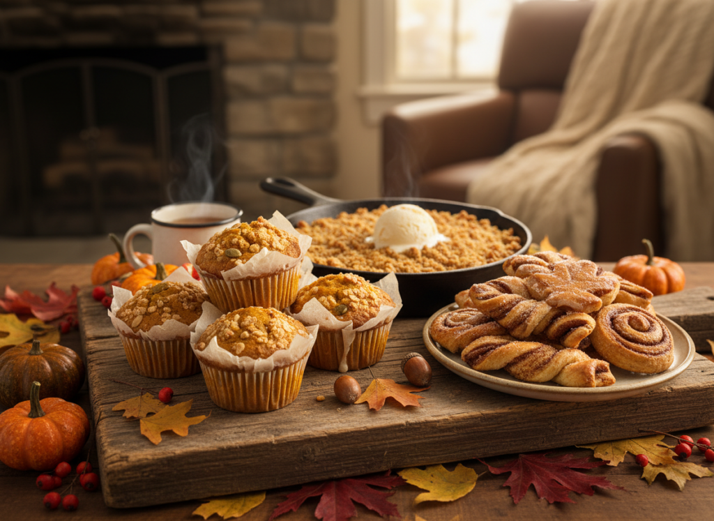 Pumpkin and apple desserts for autumn Pumpkin and apple desserts for autumn