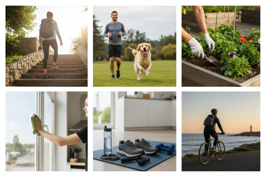 active daily lifestyle activities for extra calorie burning active daily lifestyle activities for extra calorie burning