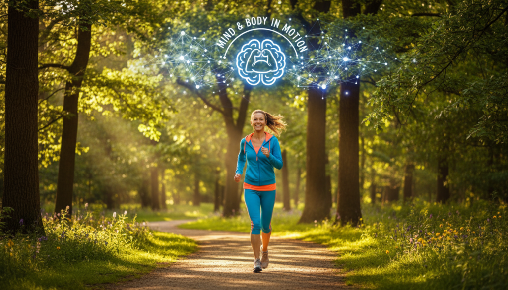 active senior adult exercising outdoors for brain health and memory improvement active senior adult exercising outdoors for brain health and memory improvement