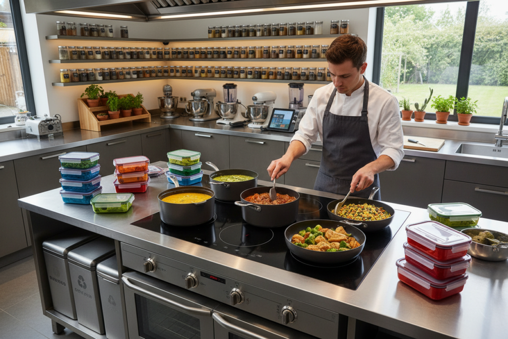 advanced meal prep techniques and organization