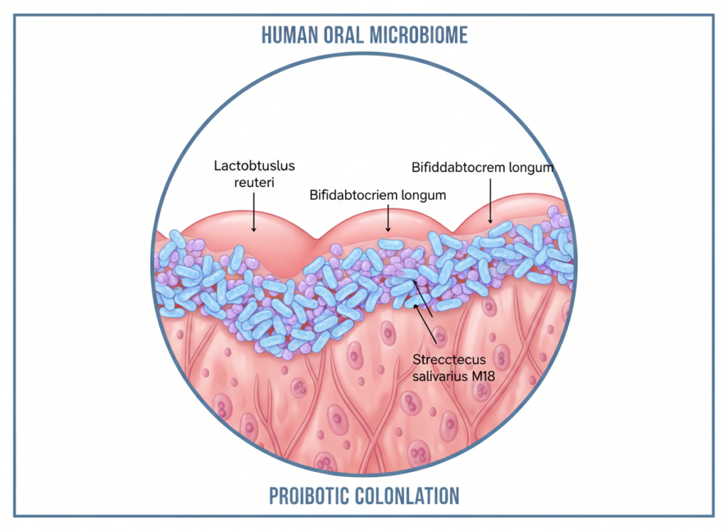 beneficial bacteria colonizing healthy gum tissue beneficial bacteria colonizing healthy gum tissue