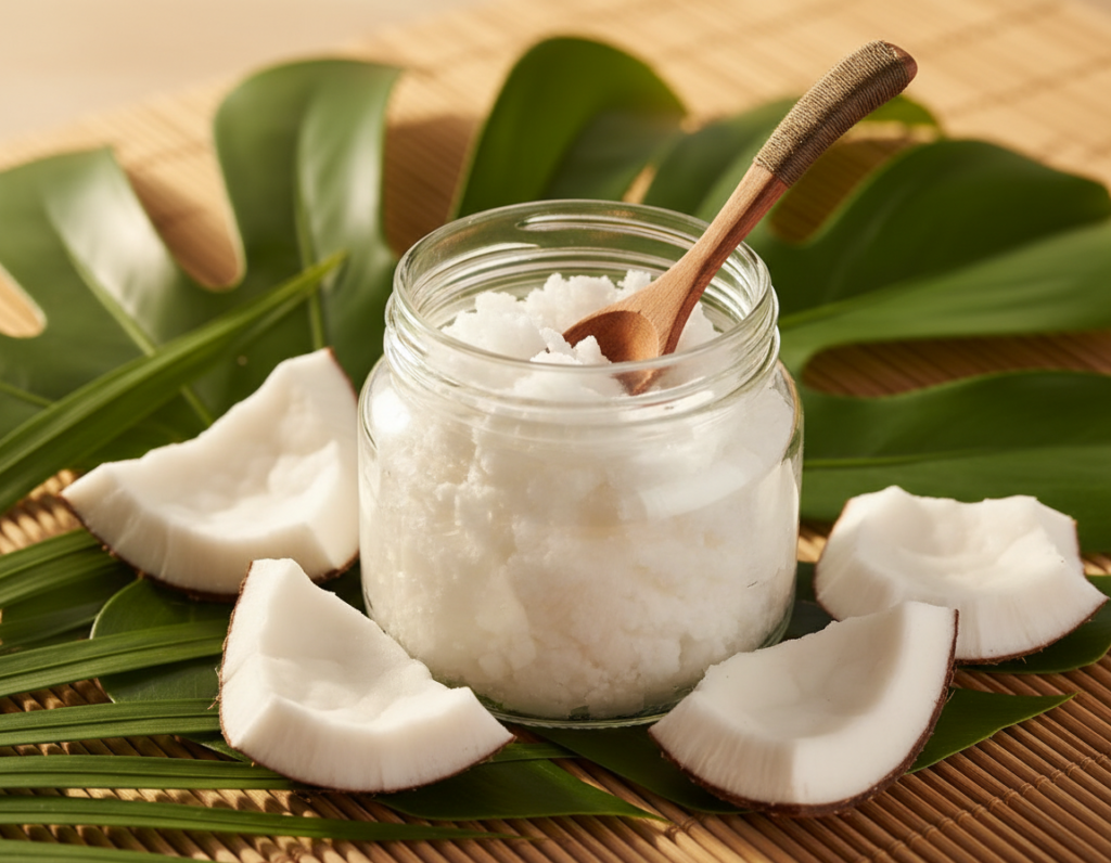coconut oil for oil pulling remedy and oral hygiene