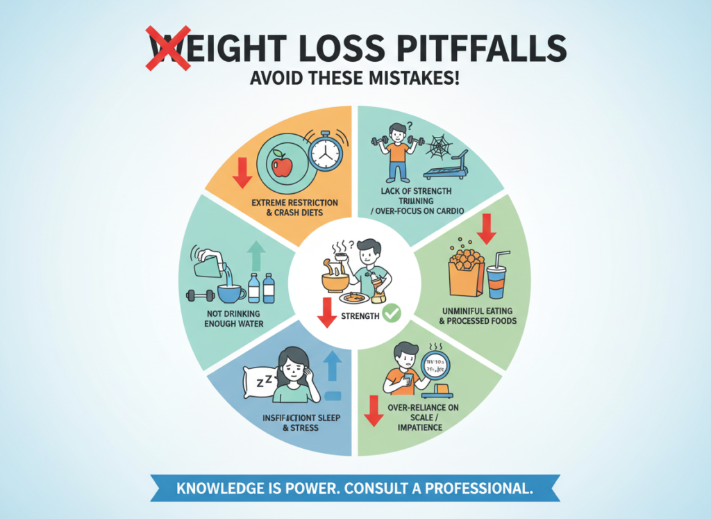 common weight loss mistakes to avoid