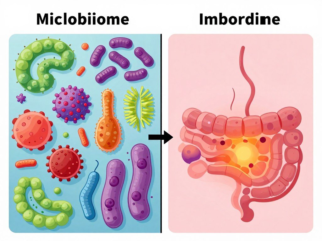 comparison of balanced versus imbalanced gut bacteria