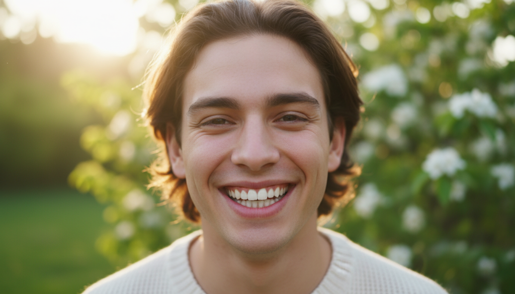 confident smile after natural teeth whitening success confident smile after natural teeth whitening success