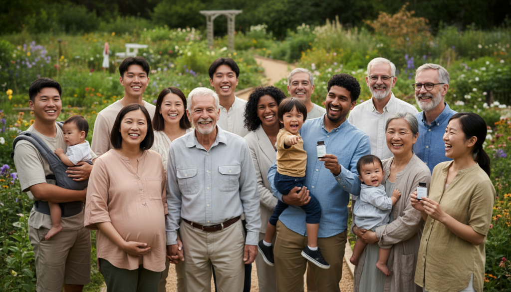 diverse populations benefiting from oral probiotics