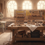 DIY Table Plans: Your Complete Guide to Building Custom Furniture diy table plans workspace with tools and lumber