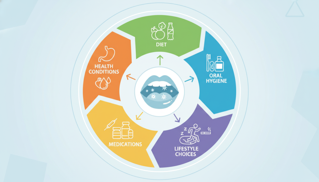 factors influencing the oral microbiome