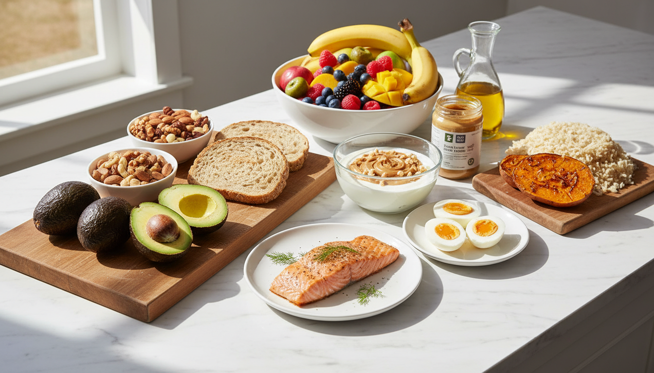 gain weight meal plan for women with nutritious foods