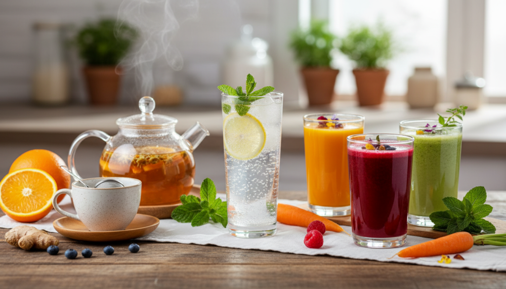 healthier beverage alternatives to alcoholic drinks