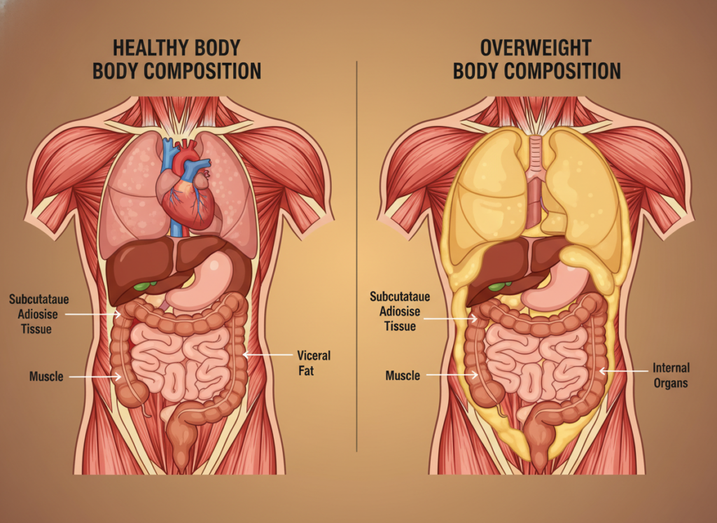 healthy body composition and fat loss process healthy body composition and fat loss process