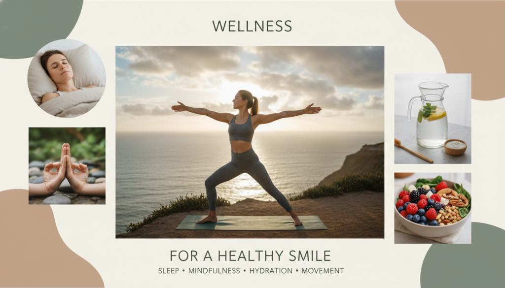 healthy lifestyle habits for dental care including exercise, sleep, and stress management healthy lifestyle habits for dental care including exercise, sleep, and stress management