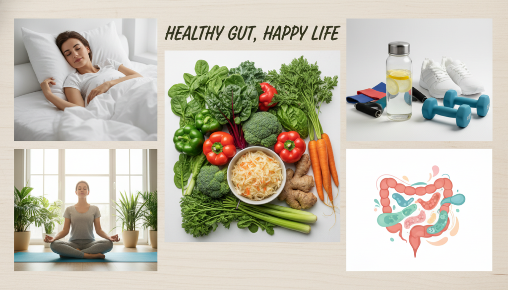 healthy lifestyle supporting gut health healthy lifestyle supporting gut health