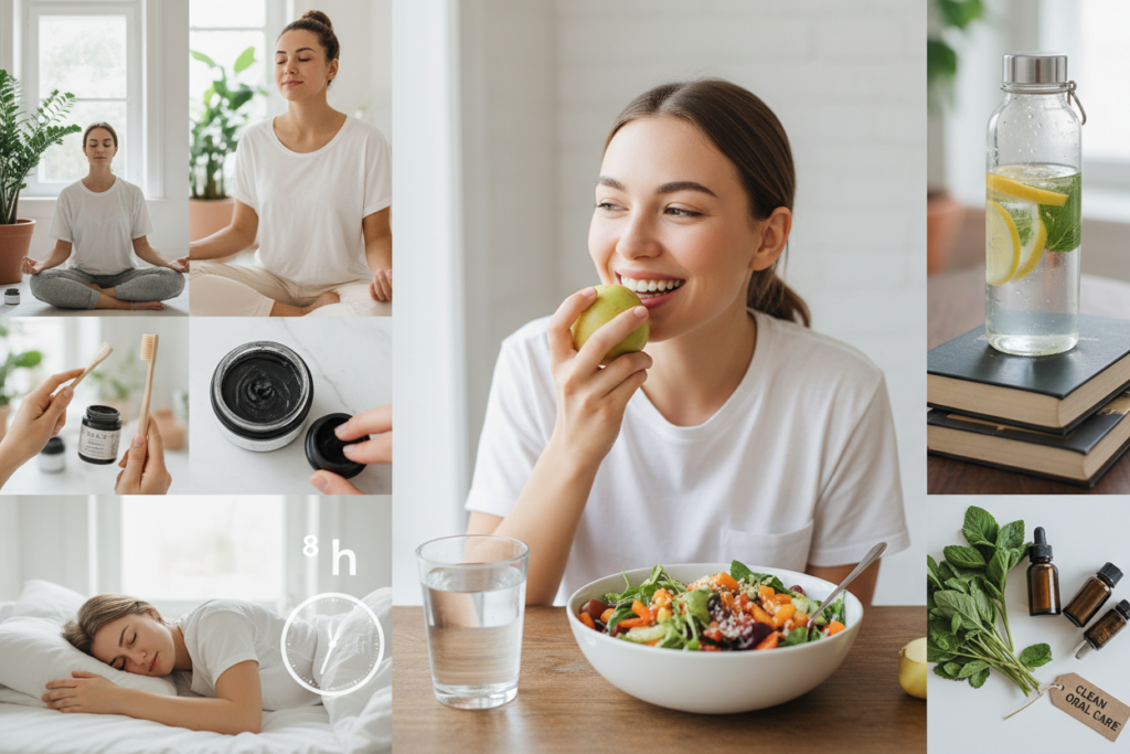 healthy lifestyle supporting oral health healthy lifestyle supporting oral health