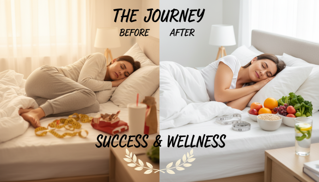 healthy lifestyle transformation through better nighttime nutrition
