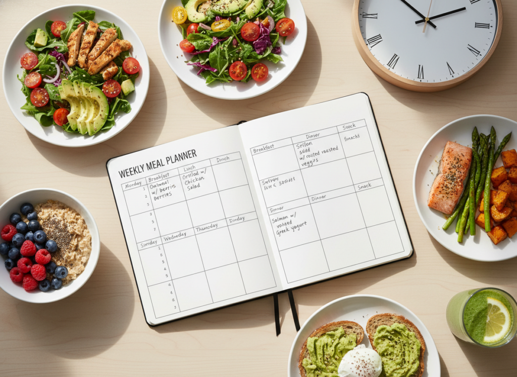 healthy meal planning with scheduled eating times healthy meal planning with scheduled eating times