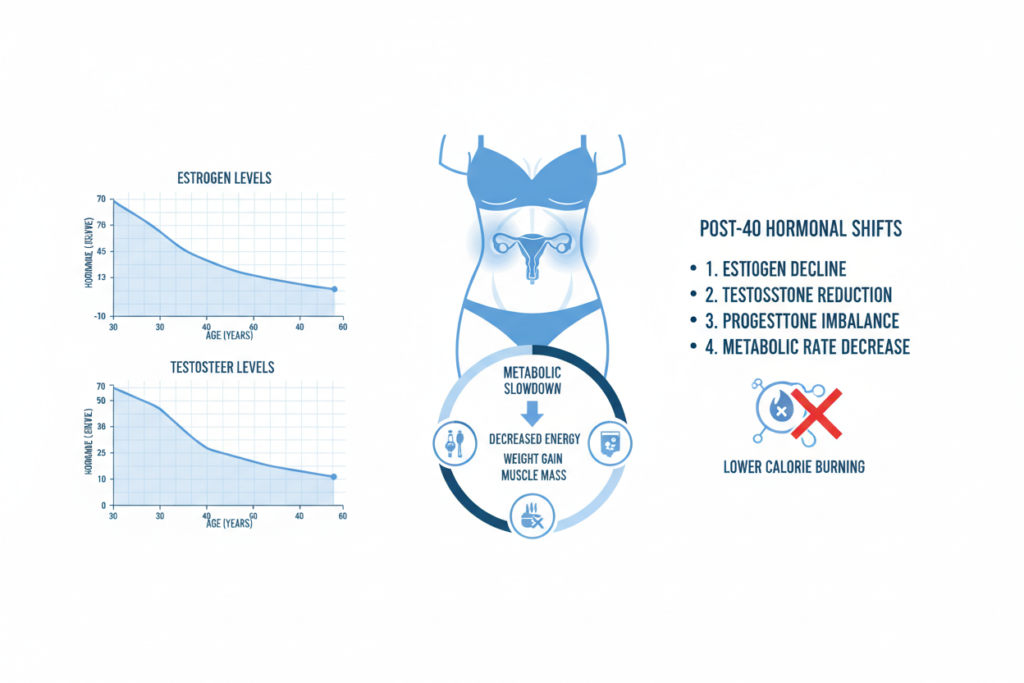 hormonal changes affecting weight gain after 40 hormonal changes affecting weight gain after 40