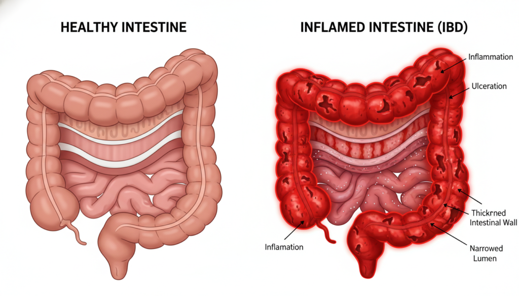 inflammatory bowel disease and gut health conditions