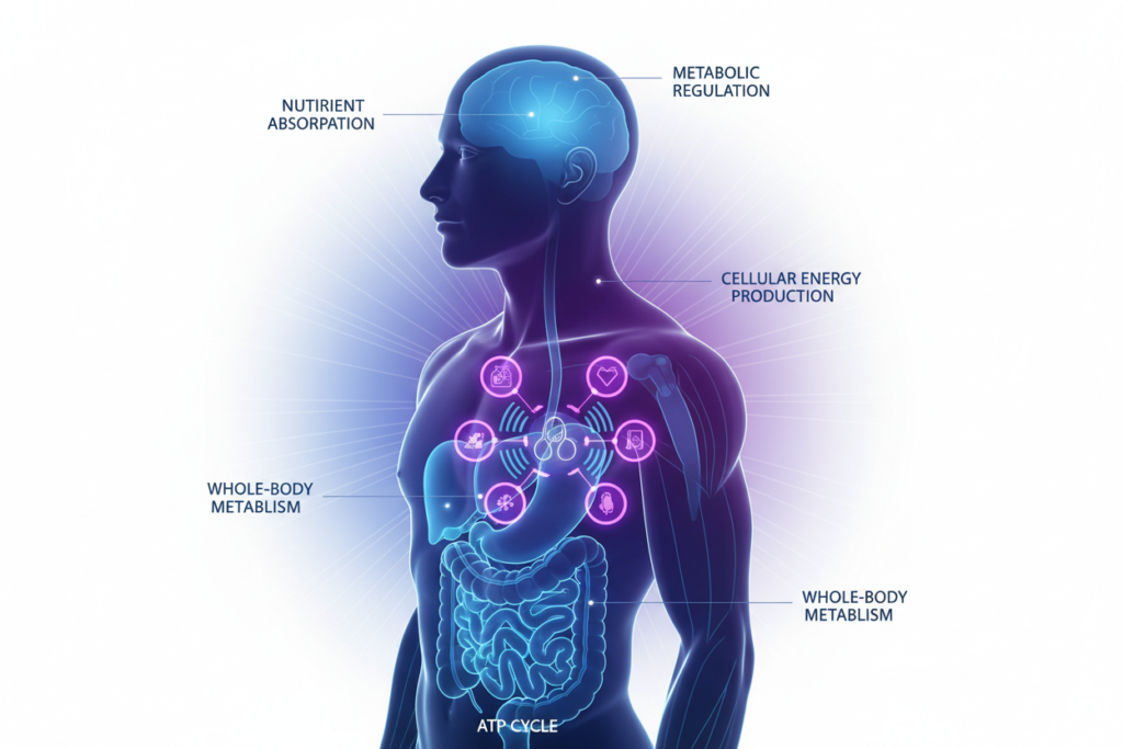 metabolic processes illustration for weight loss understanding