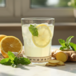 The Ultimate Morning Drink to Lose Belly Fat: Transform Your Weight Loss Journey morning drink to lose belly fat with fresh ingredients and measuring tape