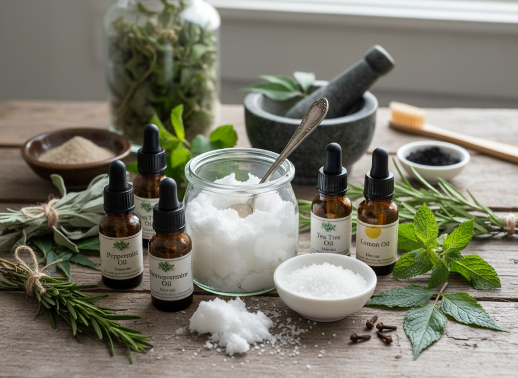 natural remedies for oral microbiome health