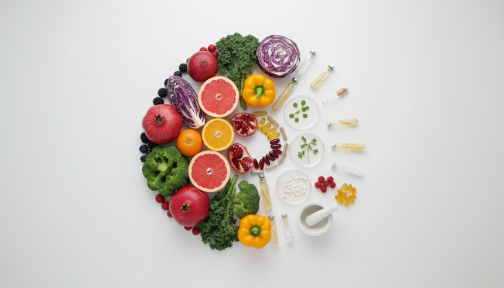 natural supplements and healthy foods