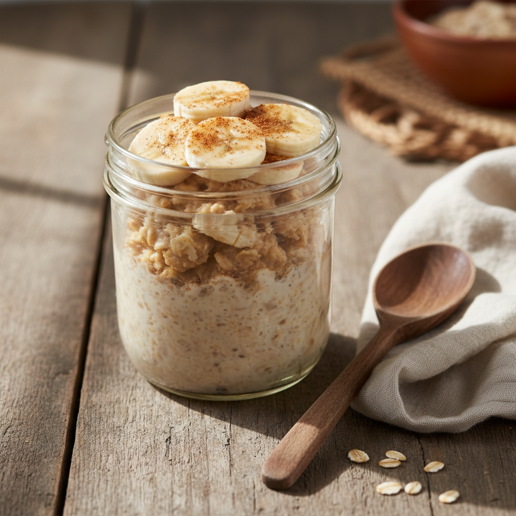 overnight oats breakfast bowl ready to eat overnight oats breakfast bowl ready to eat