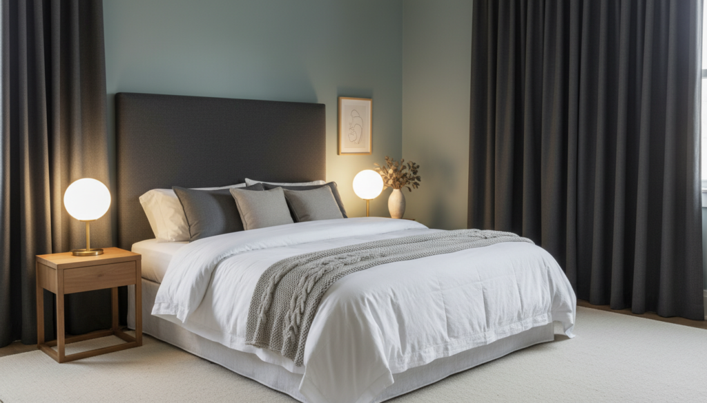 peaceful bedroom setup for quality sleep and brain health peaceful bedroom setup for quality sleep and brain health