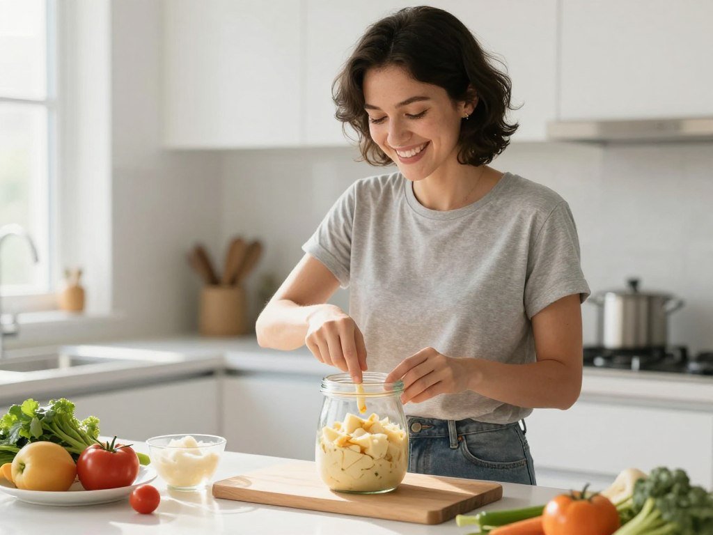 person experiencing digestive wellness and vitality