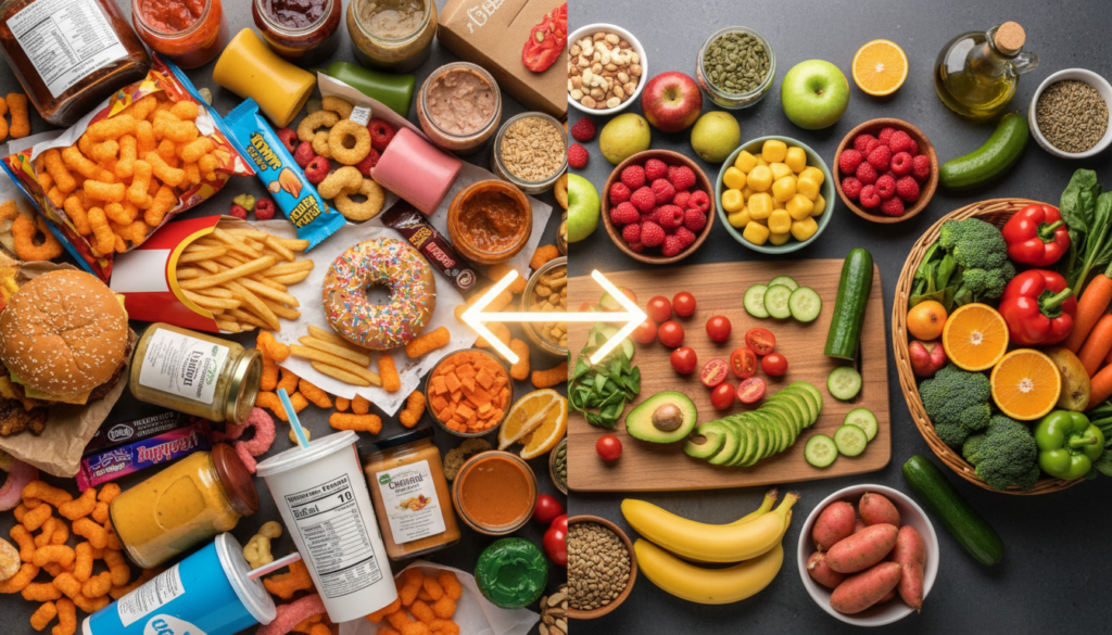 processed foods to avoid gut health