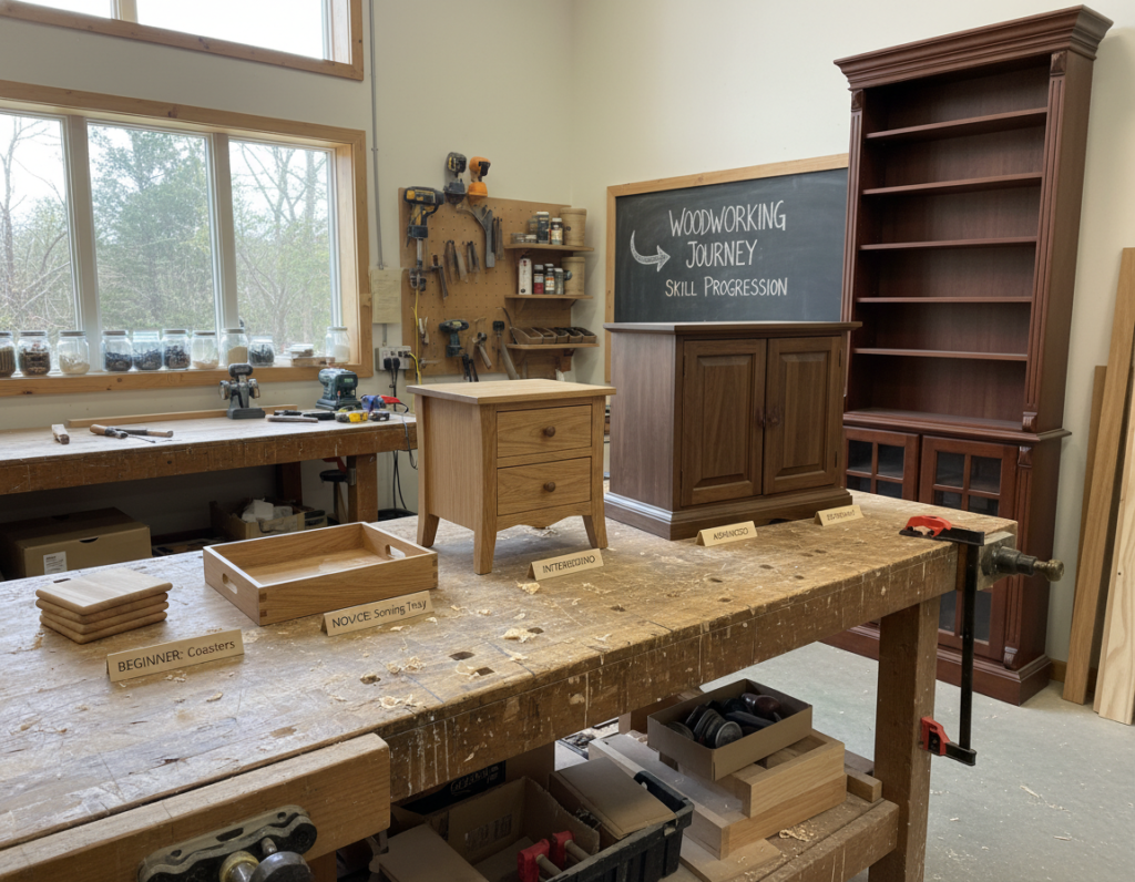 progression of wood projects from simple to complex progression of wood projects from simple to complex