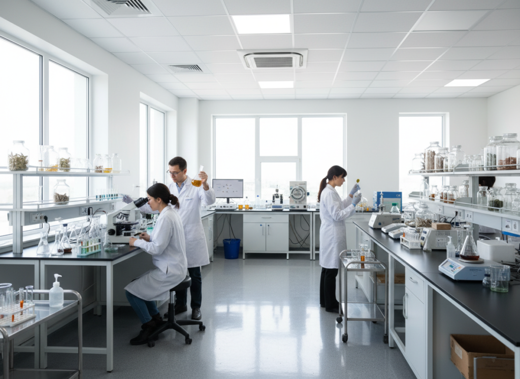 scientific research lab testing fat burning compounds and natural ingredients scientific research lab testing fat burning compounds and natural ingredients