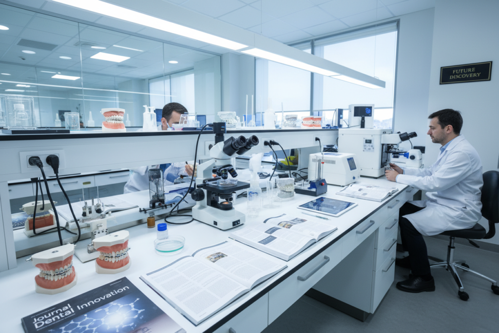 scientific research on oral health showing dental health breakthrough