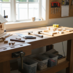 Simple Wood Projects at Home: Your Complete Beginner's Guide to DIY Woodworking simple wood projects at home workbench with basic tools and wood pieces