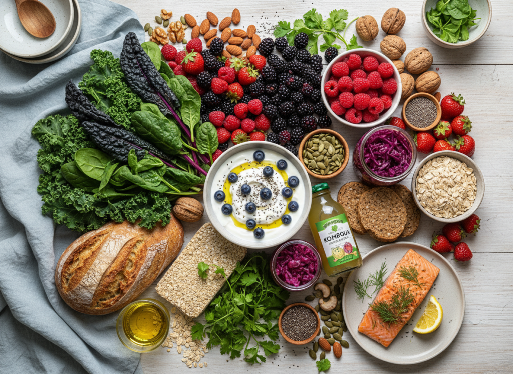 superfoods for gut health and digestive wellness