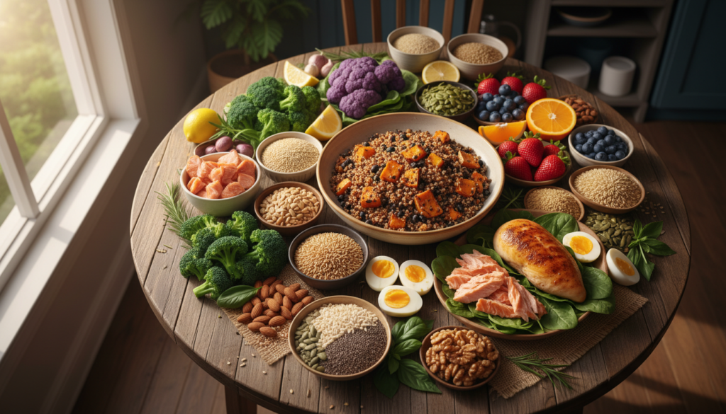 variety of nutrient-dense whole foods variety of nutrient-dense whole foods