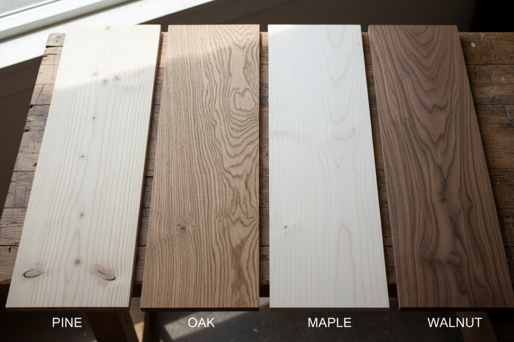 various lumber types and wood grain patterns comparison various lumber types and wood grain patterns comparison